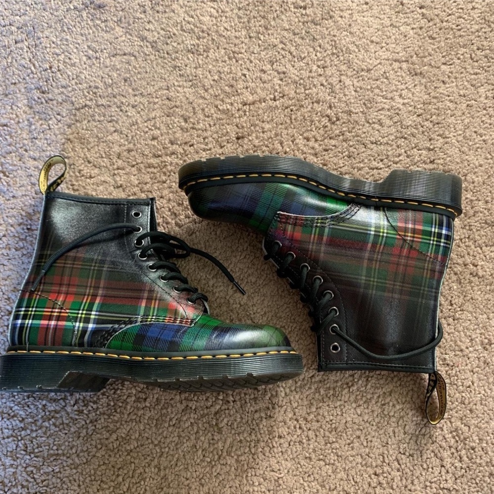 Dr Martens Tartan 1460 limited edition boot